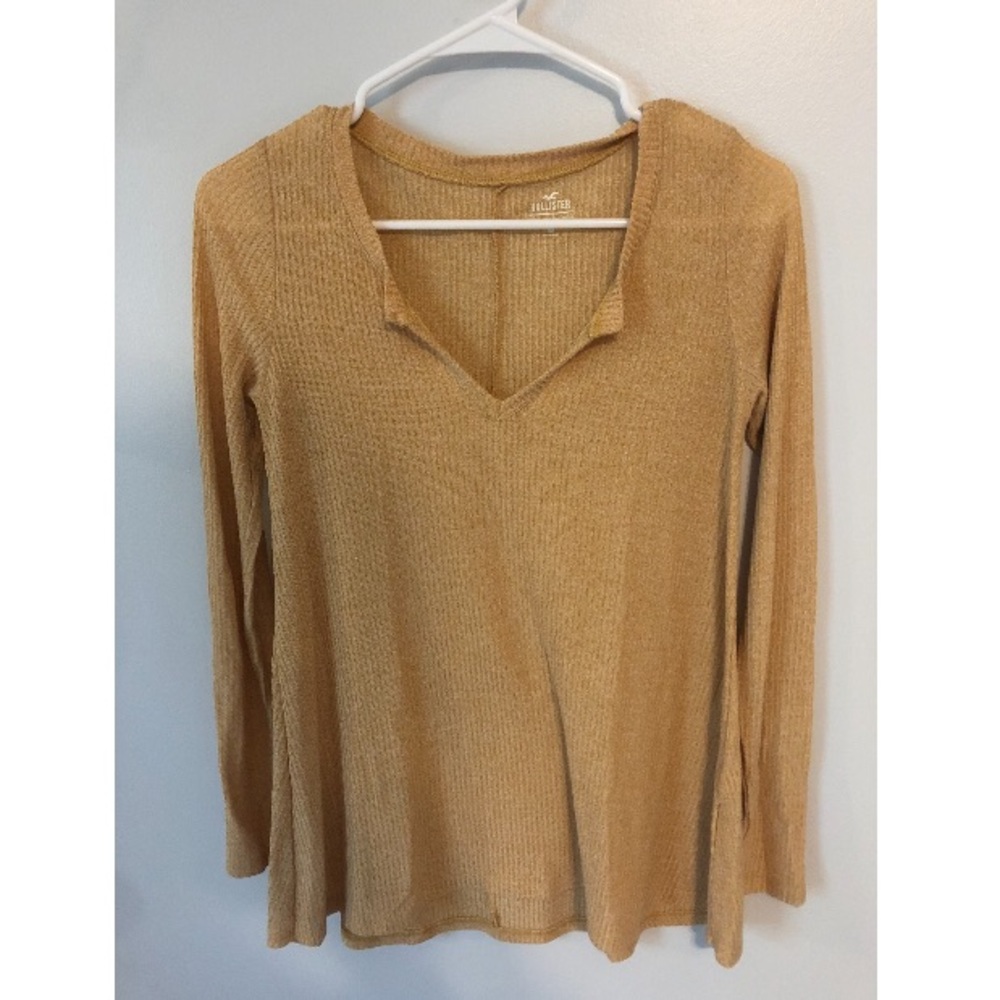 Hollister Yellow Long Sleeve